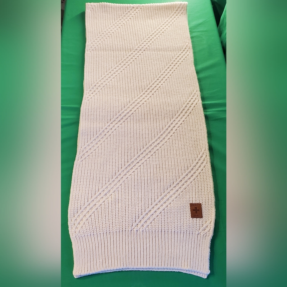 BALLY MERINO WOOL SCARF